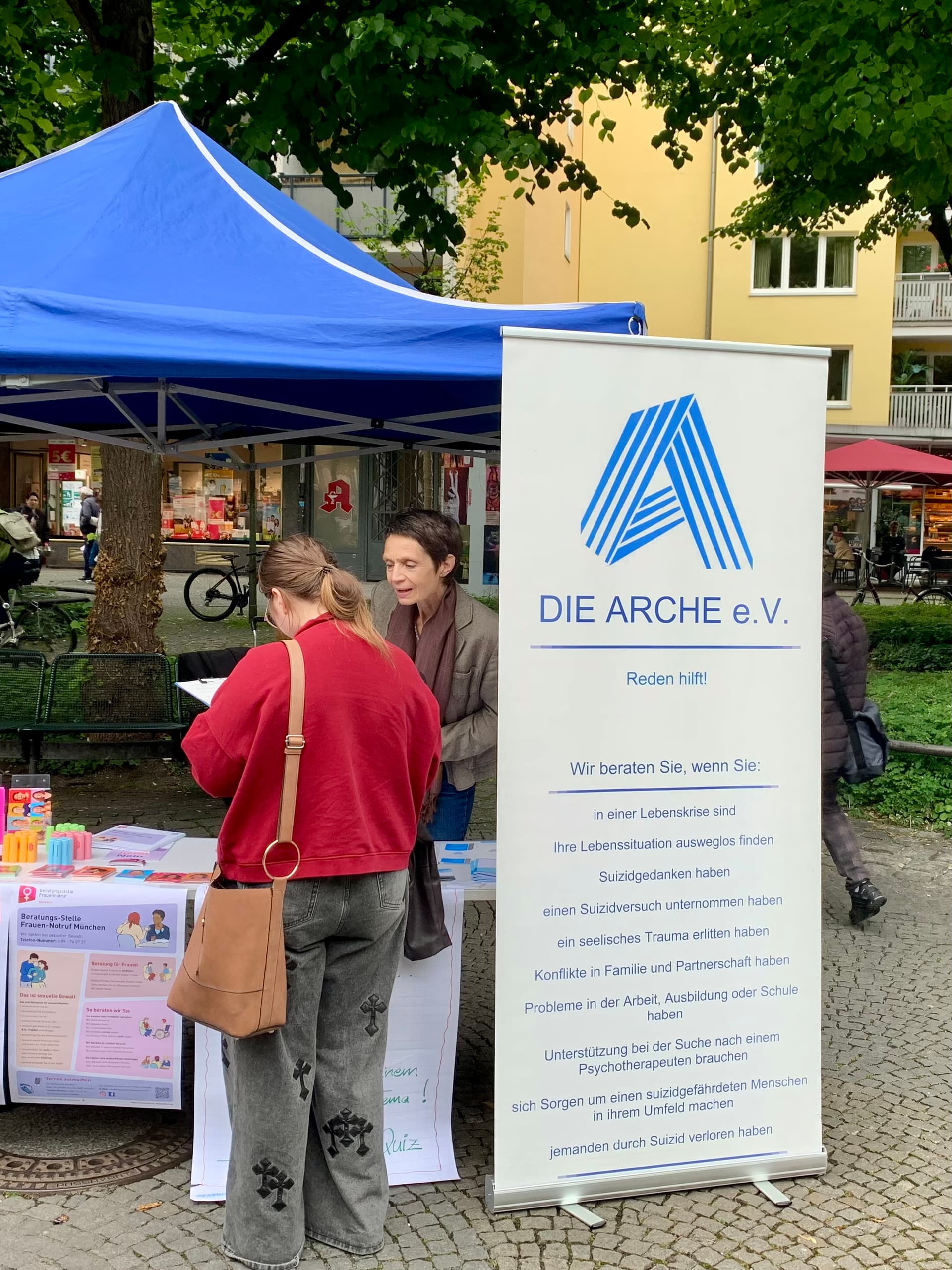Über uns – DIE ARCHE e.V München | Hilfe in Lebenskrisen | Die Arche